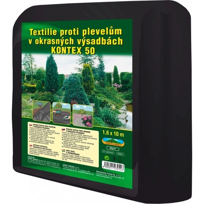 Nohel Garden Textílie Kontex mulčovacia netkaná 1,6 x 10 m čierna