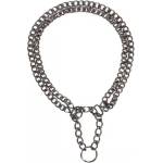 TRIXIE Choke Chain Double Row Chromed - Двоен метален нашийник, колие за кучета 50см / 0.25 см