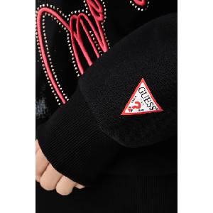 GUESS суичър дамски с памук x MARILYN MONROE (W6BQ18.K6664)