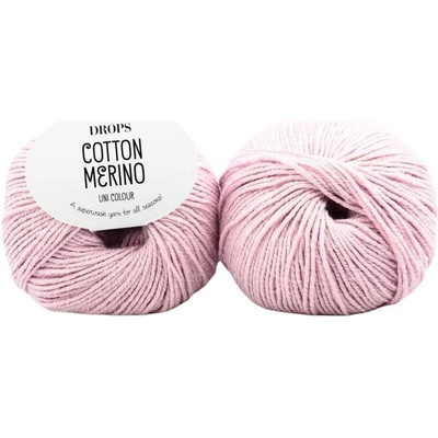 Drops Cotton Merino 05 světlá růžová