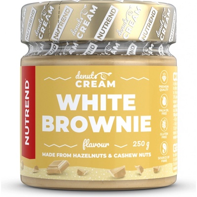 Nutrend DeNuts Cream White brownie 250 g
