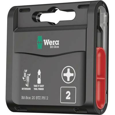 Wera PH 2 25 mm BTZ 20dílná 05057751001