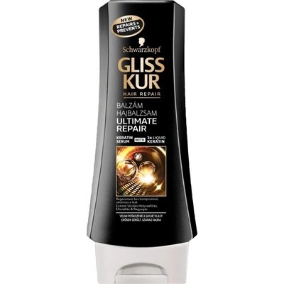 Gliss Kur Ultimate Repair balzám na vlasy 200 ml – Hledejceny.cz
