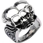 INOX Пръстен inox - blk СЪЕДИНЯВАМ се twn skul - fr367