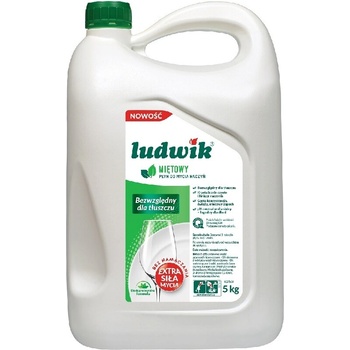 Ludwik Tekutý prostriedok na umývanie riadu mäta 5 kg