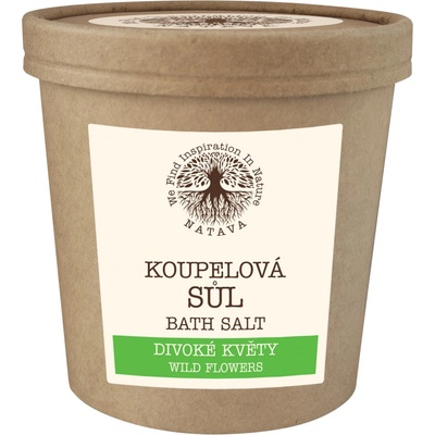 NATAVA koupelová sůl Divoké květy 500 g