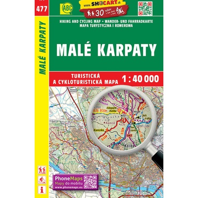 SHOCART Malé Karpaty 1:40 000