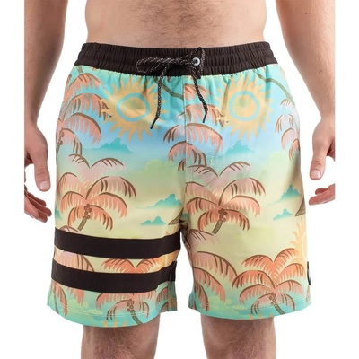 Hurley Бански гащета Hurley Phntm Eco Block Party Volley 17´´ swimming shorts - Yellow (Pineapple)