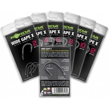 Korda s protihrotem Wide Gape X vel.4 10 ks