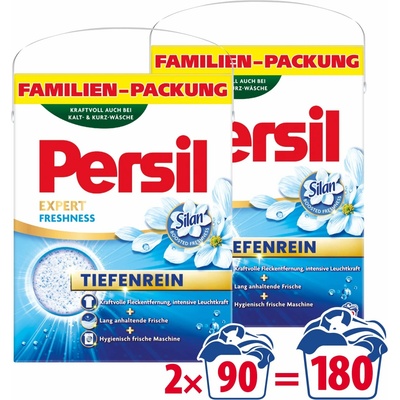 Persil Expert Freshness by Silan prací prášok 2 × 4,95 kg 90 PD