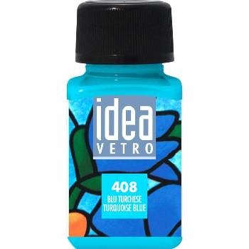 Maimeri Idea Vetro Боя за стъкло Turquoise Blue 408 60 ml 1 бр (M5314408)
