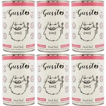 GUSSTO Cat Fresh Beef 6 x 400 g