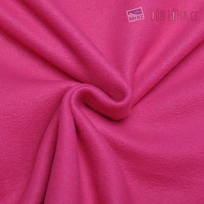 Polar fleece cyklámenový