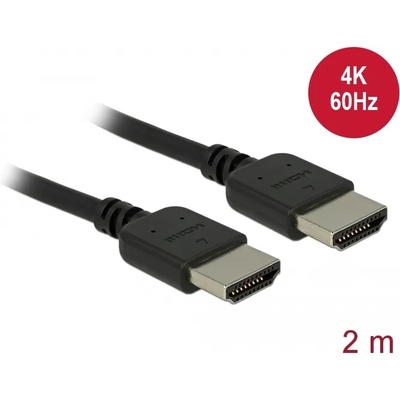 Delock Premium HDMI кабел 4K 60 Hz 2 м