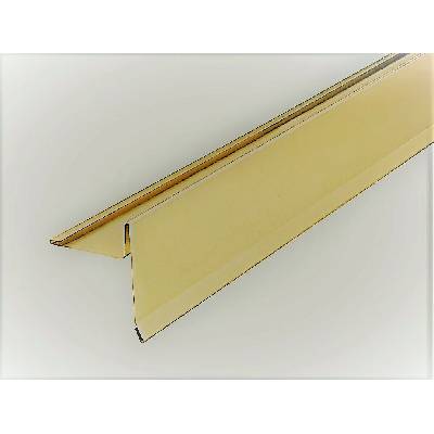 Závětrná lišta klasik s odkapem r.š.333mm Měd´ Cu 2m