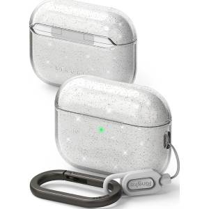 RINGKE Air калъф за Apple AirPods Pro 3 Glitter Прозрачен (8800293859352)