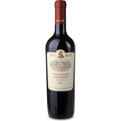 Wine Man LTD Pirosmani red polosuché červené 11,5% 0,75 l (holá láhev)