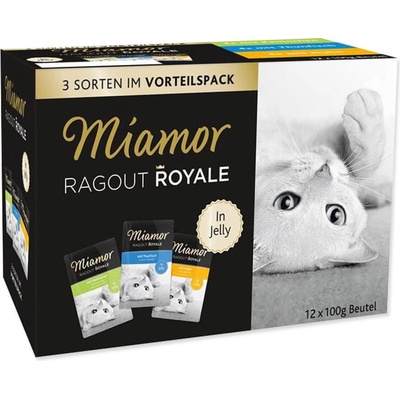 Miamor Ragout Royale kuře, tuňák, králík jelly 12 x 100 g