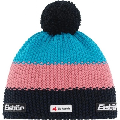 EISBÄR Star Pompon Mü SKA kids růžová/ černá/ tyrkysová
