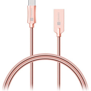 Connect IT CCA-5010-RG USB-C (Type C) - USB, 1m, růžově-zlatý