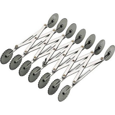 Martellato Rádélko oboustranné (7-mi kolečko hladké a vroubkové) nerezové – Hledejceny.cz