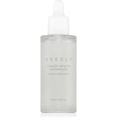 NEEDLY Real Active Panthenol Ampoule регенериращ и озаряващ серум за всички видове кожа, включително и чувствителна 50ml