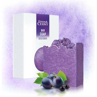 Eurona tuhé mydlo s aloe vera black grape 90 g