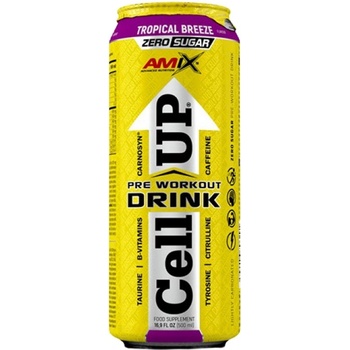 AMIX CellUp® Pre-Workout Drink [500 мл] Tropical Breeze