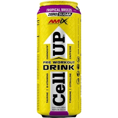 AMIX CellUp® Pre-Workout Drink [500 мл] Tropical Breeze