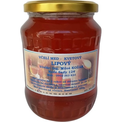 Belkim Med Lipový priamo od včelára 950 g