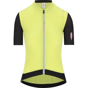 Q36.5 Дамска фланелка с къс ръкав за колоездене Q36.5 Women's Dottore Clima Jersey Cycling jersey - Lime (156-2734-0113)