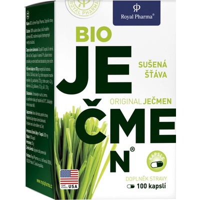 Royal Pharma Bio Jačmeň 100 kapsúl