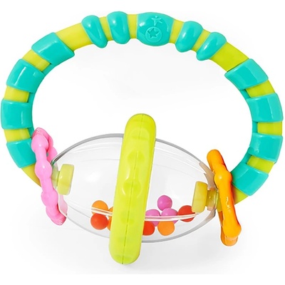 Bright Starts Teether & Rattle дрънкалка с гризалка I. 3m+