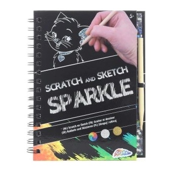 Škrabací sešit s obrázky