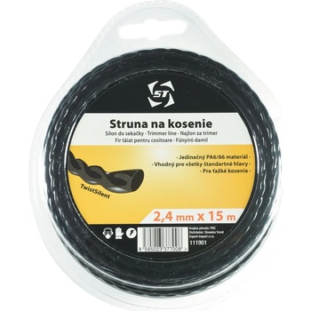 Корда черна за косене - усукана