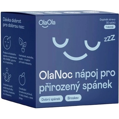 OlaOla OlaNoc nápoj pre prirodzený spánok 30 sáčkov