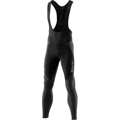Skins Cycle Mens Thermal Bib Long Tights černá