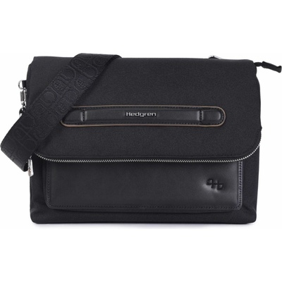 Hedgren na rameno Fika Frappe Handbag Flap + RFID HFIKA06 003 black