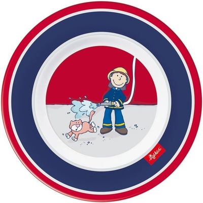 Sigikid MELAMIN FRIDO FIREFIGHTER talíř (21,5 cm )