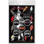 RAZAMATAZ значки/копчета ac/dc - bolt array - razamataz - bb115