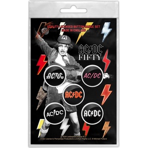 RAZAMATAZ значки/копчета ac/dc - bolt array - razamataz - bb115