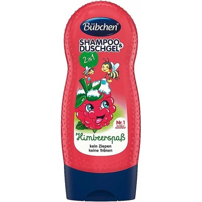 Bübchen Kids šampón a sprchový gél 2v1 Himbeere 230 ml