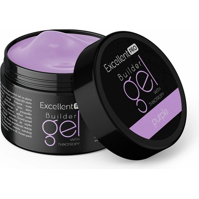 Excellent Pro Builder gel with thixotropy purple 15g