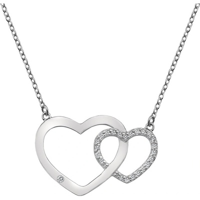 Hot Diamonds Strieborný náhrdelník Love DN128