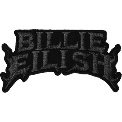 Billie Eilish – Flame Black (Čierna) (Nažehlovačka)