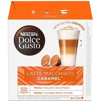 Nescafé Dolce Gusto Latte Macchiato Caramel kávové kapsle 16 ks