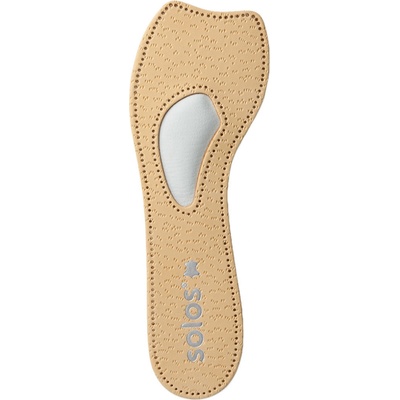 SOLOS LEATHER PLUS Ortopedická vložka do bot s otevřenou špičkou