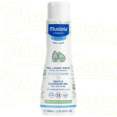 Mustela jemný čist.tělový/vlasový gel 500 ml repack