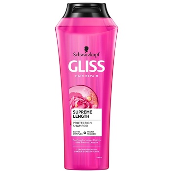 Schwarzkopf GLISS Шампоан за дълга коса Supreme lenght, 250 ml (201222)
