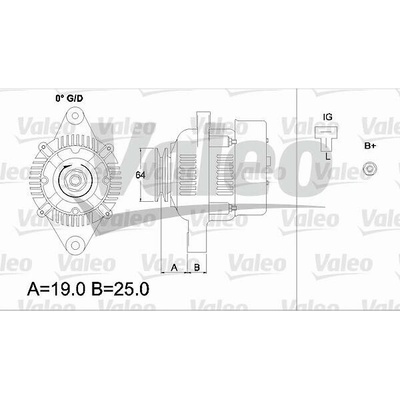 generátor VALEO 437153